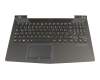 40062968 teclado incl. topcase original Medion DE (alemán) negro/negro con retroiluminacion