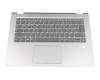 5CB0N67426 teclado incl. topcase original Lenovo DE (alemán) gris/plateado