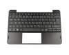 6B.LCQN8.003 teclado incl. topcase original Acer DE (alemán) negro/negro