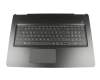 TFQ37G37TPK03 teclado incl. topcase original HP DE (alemán) negro/negro