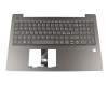 Teclado incl. topcase IT (italiano) gris/canaso original para Lenovo V330-15ISK (81AW)