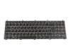 Teclado CH (suiza) color negro/chiclet canosa para Schenker XMG8 (M980NU)