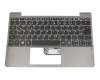 13NM-21A0501 teclado incl. topcase original Acer DE (alemán) negro/canaso