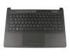 L23239-041 teclado incl. topcase original HP DE (alemán) negro/negro