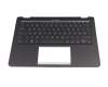 AEB9AG00010 teclado incl. topcase original Quanta DE (alemán) gris/canaso