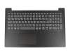 Teclado incl. topcase DE (alemán) gris/negro original para Lenovo V145-15AST (81MT)