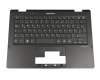 40069365 teclado incl. topcase original Medion DE (alemán) negro/negro
