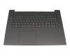 SN20M62984 teclado incl. topcase original Lenovo DE (alemán) gris/canaso con retroiluminacion