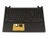 V150062BK1 GR teclado incl. topcase original Sunrex DE (alemán) negro/negro