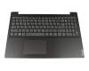 5CB0S16615 teclado incl. topcase original Lenovo DE (alemán) gris/negro