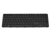 Teclado CH (suiza) color negro/chiclet negro/mate original para HP ProBook 470 G3