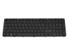 Teclado CH (suiza) color negro/chiclet negro/mate original para HP ProBook 450 G3