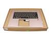 6B.GQRN5.031 teclado incl. topcase original Acer DE (alemán) negro/rosa con retroiluminacion