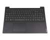 5CB0Y99447 teclado incl. topcase original Lenovo DE (alemán) gris oscuro/canaso