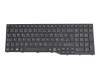 CP799804-XX teclado original Fujitsu DE (alemán) negro/negro