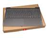 Teclado incl. topcase DE (alemán) gris/canaso con retroiluminacion original para Lenovo IdeaPad 5-15ALC05 (82LN)