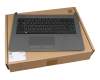 929159-041 teclado incl. topcase original HP DE (alemán) negro/canaso