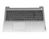 5CB1C15126 teclado incl. topcase original Lenovo DE (alemán) gris/plateado