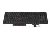 Teclado CH (suiza) color negro/chiclet negro con mouse-stick original para Lenovo ThinkPad P51s (20HB/20HC/20JY/20K0)