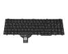 Teclado DE (alemán) negro original para Dell Latitude 15 (5511)