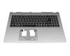 Teclado incl. topcase US (Inglés) negro/negro con retroiluminacion original para Acer Aspire 5 (A515-56)