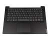 Teclado incl. topcase DE (alemán) gris/negro original para Lenovo IdeaPad S145-14IGM (81MW)