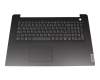 Teclado incl. topcase DE (alemán) negro/negro original para Lenovo V17 G2-ITL (82NX)