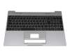 40074203 teclado incl. topcase original Medion DE (alemán) negro/canaso