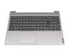 Teclado incl. topcase DE (alemán) gris/plateado original para Lenovo IdeaPad S340-15IIL (81WL000GGE)