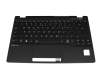 CP823842-02 teclado incl. topcase original Fujitsu US (Inglés) negro/negro con retroiluminacion