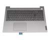 Teclado incl. topcase DE (alemán) gris/canaso con retroiluminacion original para Lenovo ThinkBook 15p G2 ITH (21B1)