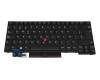 Teclado SP (español) color negro/chiclet negro con mouse-stick original para Lenovo ThinkPad T14 (20S3/20S2)