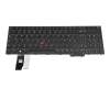 Teclado DE (alemán) color negro/chiclet negro original para Lenovo ThinkPad L15 Gen 4 (21H3/21H4)