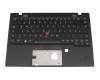 5M11H41876 teclado incl. topcase original Lenovo DE (alemán) negro/negro con retroiluminacion y mouse stick