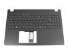 Teclado incl. topcase FR (francés) negro/negro original para Acer Aspire 3 (A315-54)