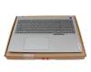 5CB1M48402 teclado incl. topcase original Lenovo DE (alemán) gris oscuro/canaso con retroiluminacion