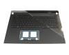 90NR08L2-R31GE0 teclado original Asus DE (alemán)