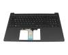 N36754-041 teclado incl. topcase original HP DE (alemán) negro/negro con retroiluminacion