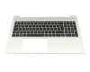 N45680-041 teclado original HP DE (alemán) negro con retroiluminacion
