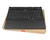 Teclado incl. topcase UK (Inglés) negro/plateado con retroiluminacion original para Lenovo Legion Pro 7 Gen 10 (83F5)
