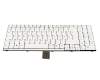 Teclado DE (alemán) blanco para Schenker M570RU (M570RU)