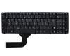 Teclado DE (alemán) color negro/chiclet negro brillante para Asus UL50VT