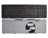 Teclado DE (alemán) negro original para HP Pavilion dv7-4051sg (WP046EA)