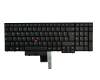 04Y0313 teclado original Lenovo DE (alemán) negro/negro con mouse-stick