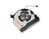 13NR0GY0M01012 Ventilador original Asus (CPU/GPU) derecha