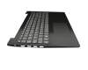 13044864 teclado incl. topcase original Lenovo DE (alemán) gris/negro