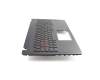 13N1-12A0701 teclado incl. topcase original Asus UK (Inglés) negro/negro con retroiluminacion