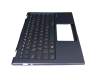 13N1-68A0P01 teclado incl. topcase original Asus DE (alemán) negro/azul con retroiluminacion