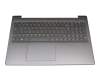 13N1-8DA01310A21CU01OZ teclado incl. topcase original Medion DE (alemán) antracita/antracita