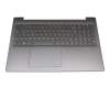 13N1-8DA05011A221F0041 teclado incl. topcase original Medion DE (alemán) antracita/antracita